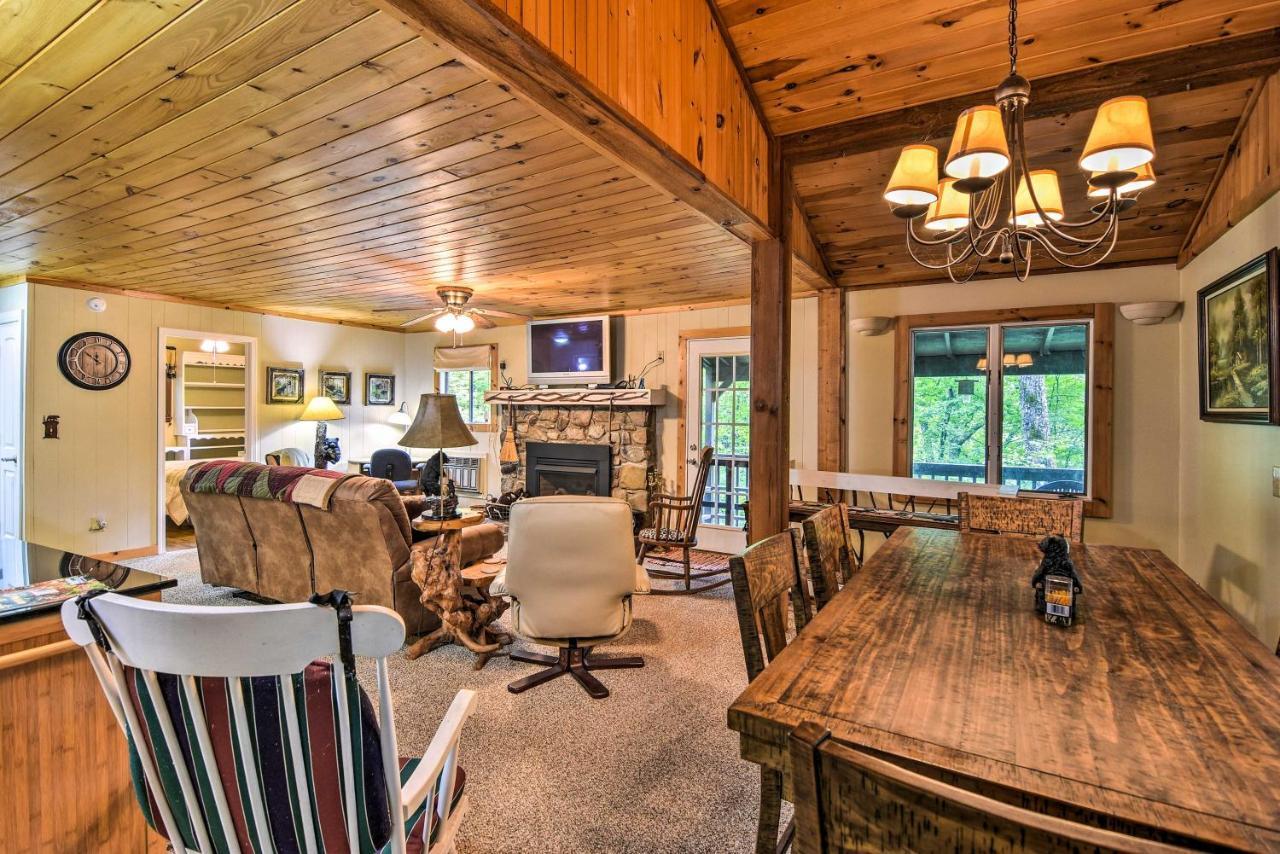 Robbinsville Cabin With Deck 3 Mi To Fontana Lake! Экстерьер фото